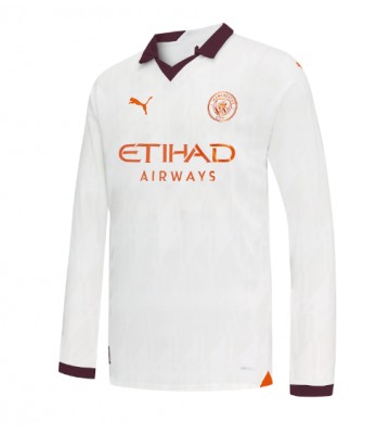 Maillot de foot Manchester City Extérieur 2023-24 Manche Longue